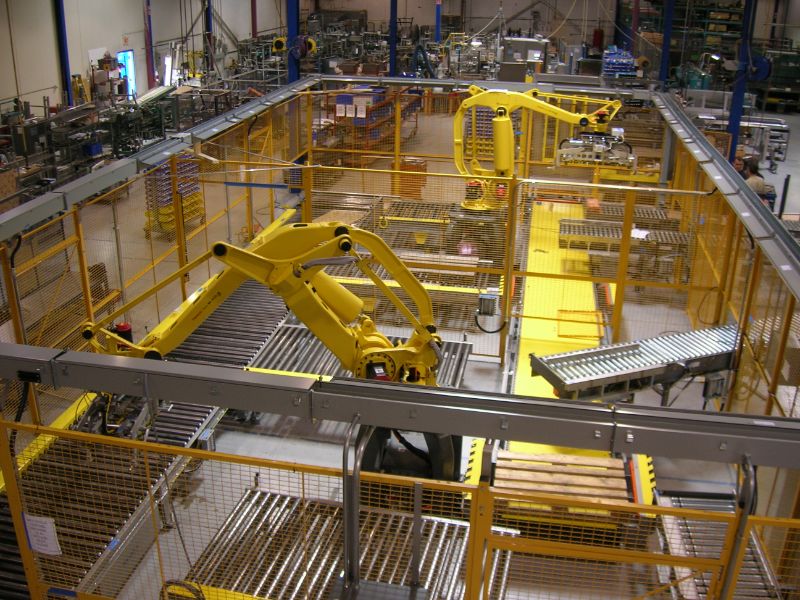Automated palletizing system