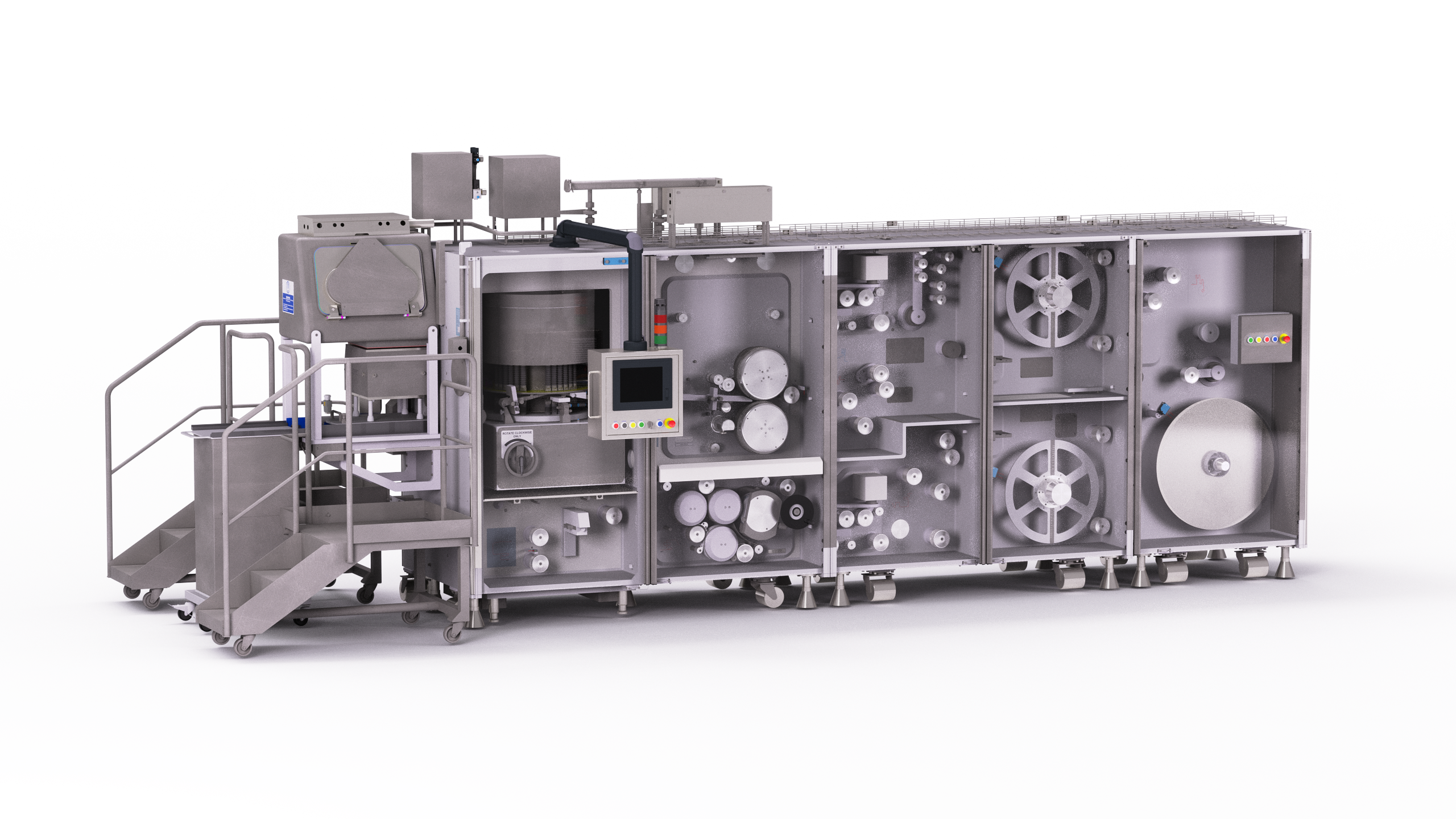 Mpac Lambert Dry Powder Inhaler Blister System, precision micro-dosing, forming, filling and sealing of blister strips for DPI devices